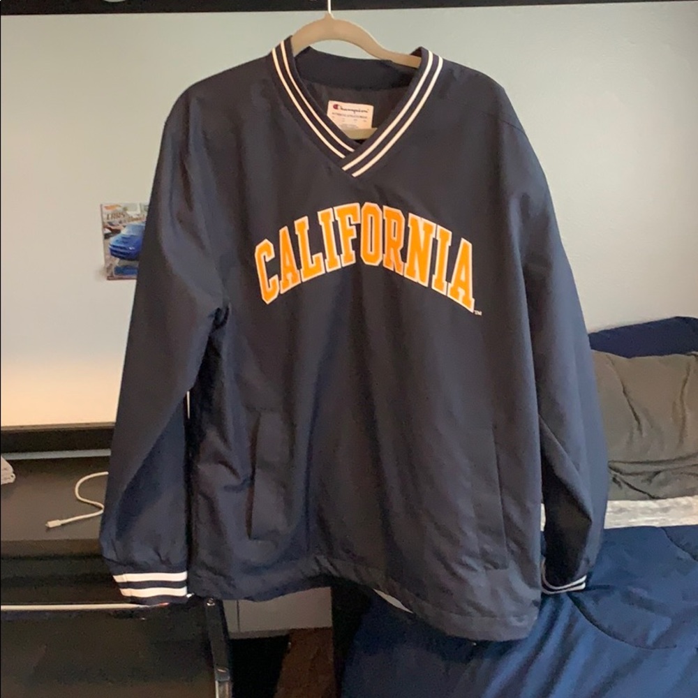 Champion Windbreaker Sweater: UCBerkeley sponsored